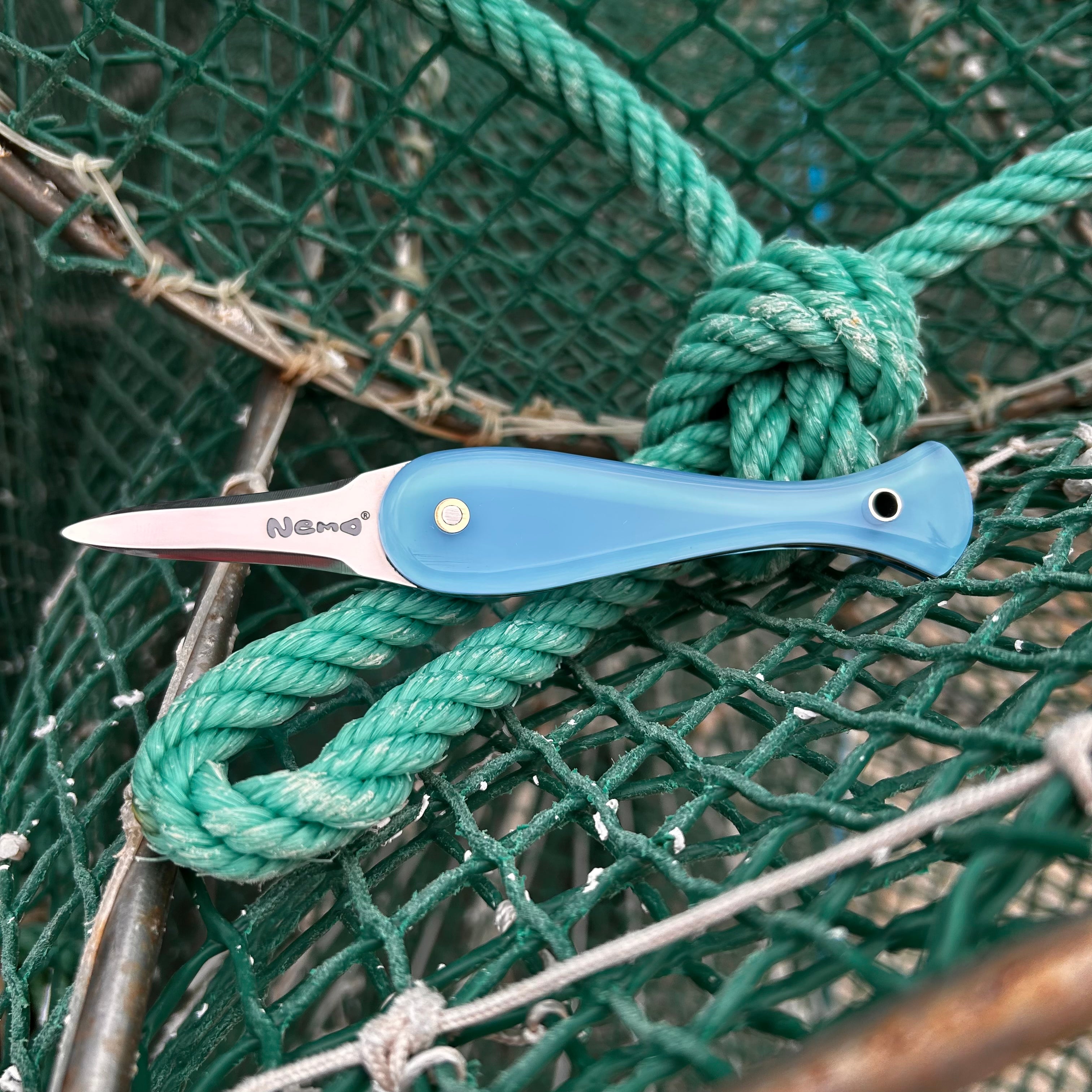 Couteau à huîtres Nemo Rouge