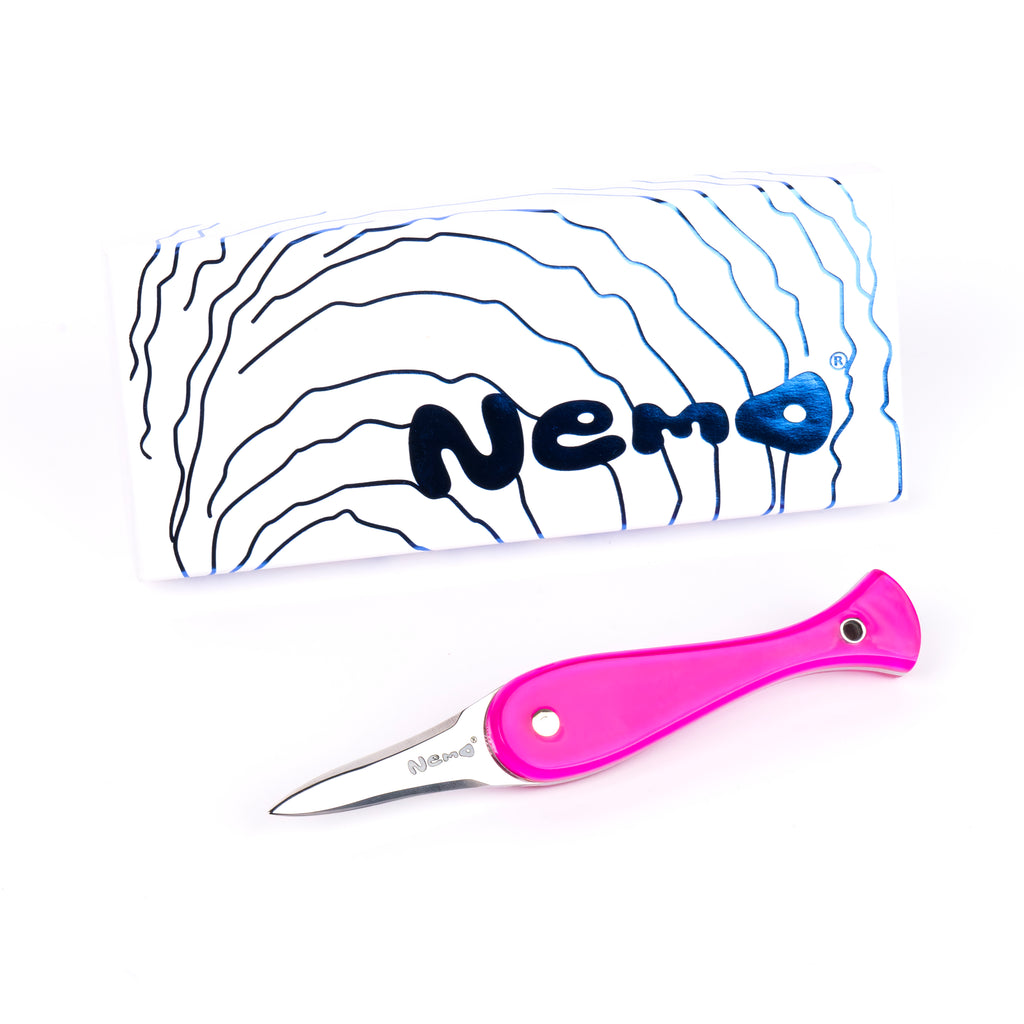 Couteau à huîtres Nemo Fuchsia